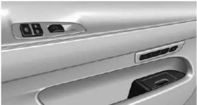 BMW 535i Gran Turismo (2015) - Rear door controls - 1