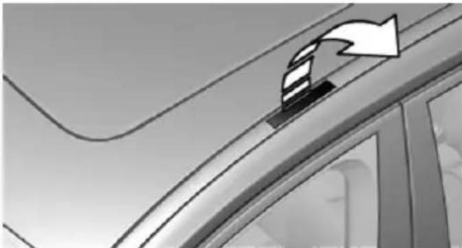 BMW 535i Gran Turismo (2015) - Roof drip rail with flaps - 1