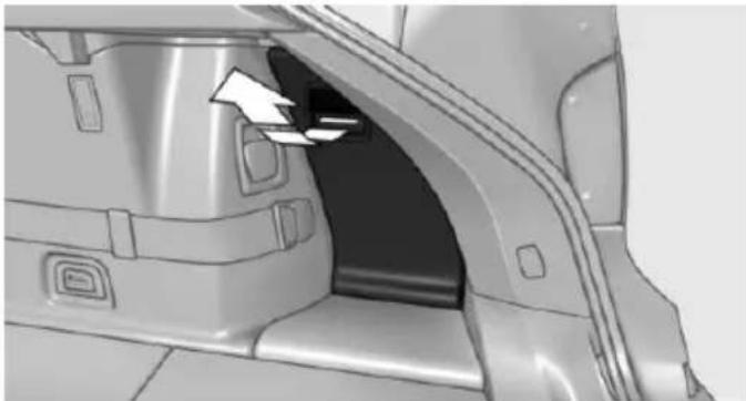 BMW 535i Gran Turismo (2015) - Manually unlocking fuel filler flap - 1
