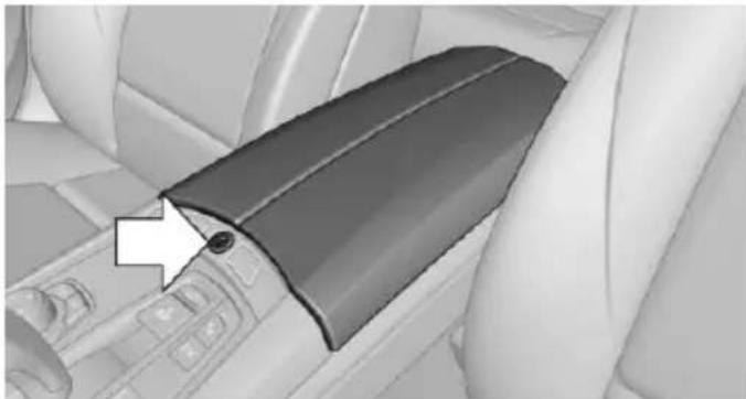 BMW 535i Gran Turismo (2015) - Locking the storage compartment - 1