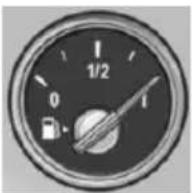 BMW 5 Series Sedan (2016) - Fuel gauge - 1