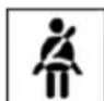 BMW 5 Series Sedan (2016) - Safety belt reminder - 1