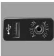 BMW 5 Series Sedan (2016) - Connection for an external audio device - 1