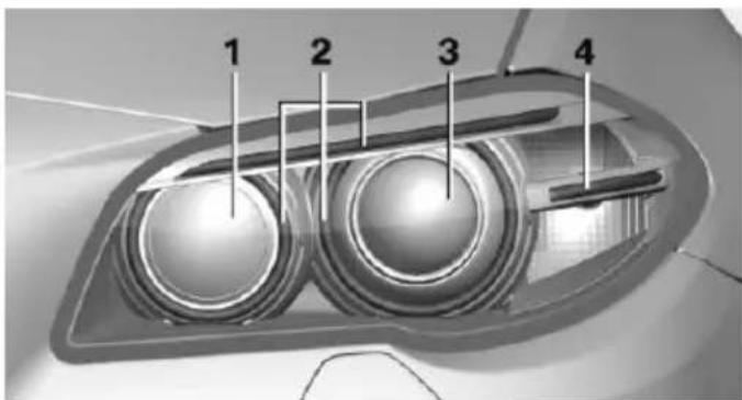 BMW 5 Series Sedan (2016) - Xenon headlights - 1