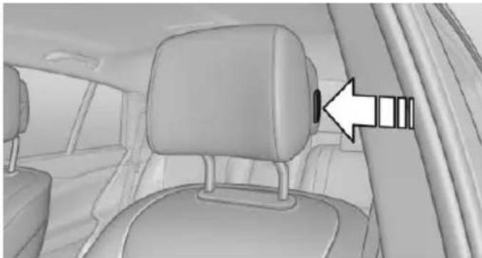BMW 5 Series Sedan (2016) - Distance to the back of the head: manual head restraints - 1