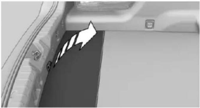 BMW 5 Series Sedan (2016) - Storage under the cargo floor panel - 1
