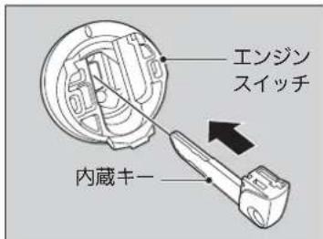 エンジン スイッチ 内蔵キー