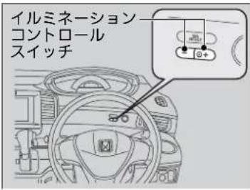 イルミネーション コントロール スイッチ
