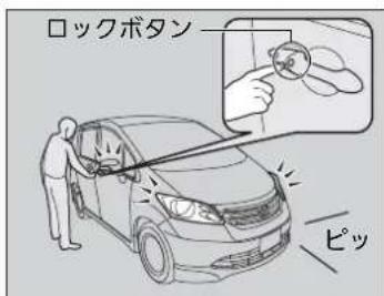 ロックボタン ピッ