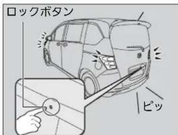 ロックボタン ピッ