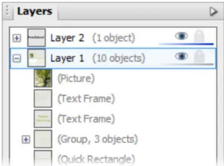 SERIF PagePlus X5 - Working with layers - 3