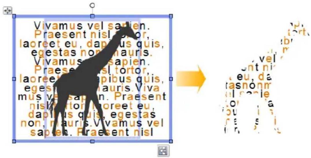 SERIF PagePlus X5 - Cropping one shape to another - 1