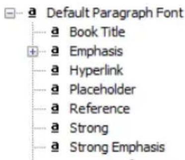 SERIF PagePlus X5 - Text style hierarchies - 2
