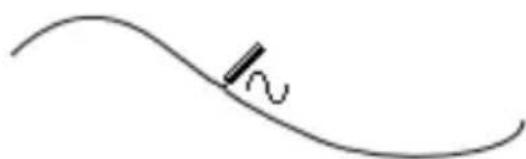 SERIF CraftArtist - To redraw part of a selected line: - 3