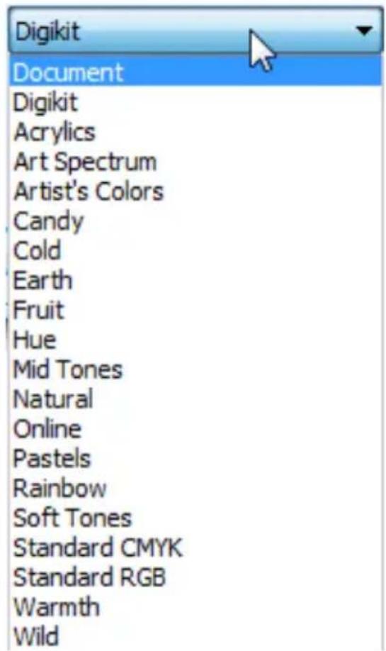 SERIF CraftArtist - Switching palettes - 1
