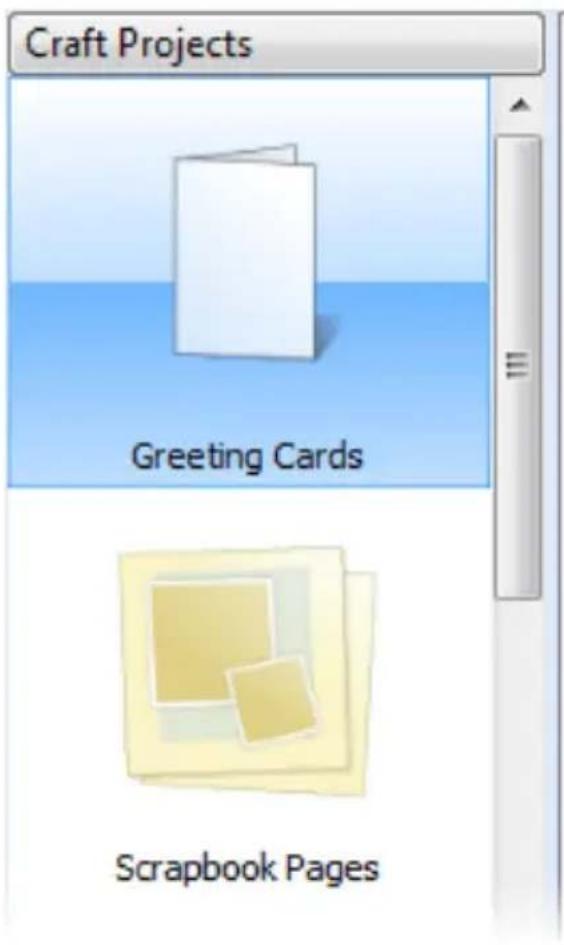 SERIF CraftArtist - Choosing a layout - 2