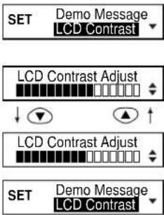 SEIKO ER2100 - ● Setting the LCD Contrast - 1