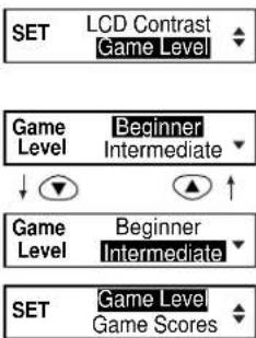 SEIKO ER2100 - ● Setting the Game Level - 1