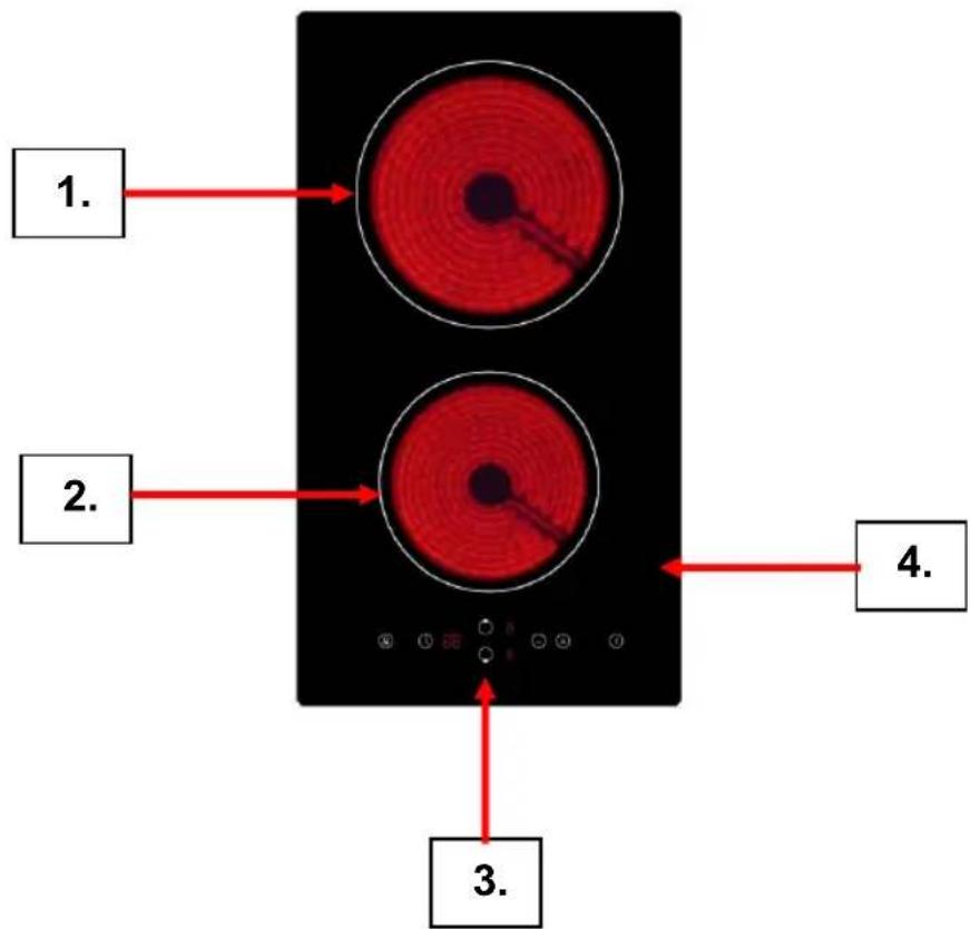 Montpellier CER30T2 - Description Of The Appliance - 1