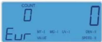 Pro 40 Mix Euro - Selection of counting modes - 3