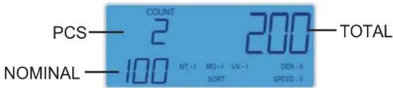 Pro 40 Mix Euro - Counting Operation - 1