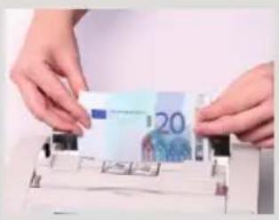 Pecunia PC 800 WE3 - Banknoten richtig einlegen - 3