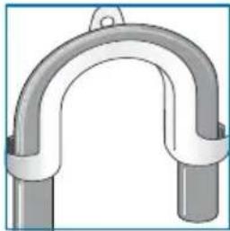 BOSCH WOT24255ES - Routing the drain hose: - 1