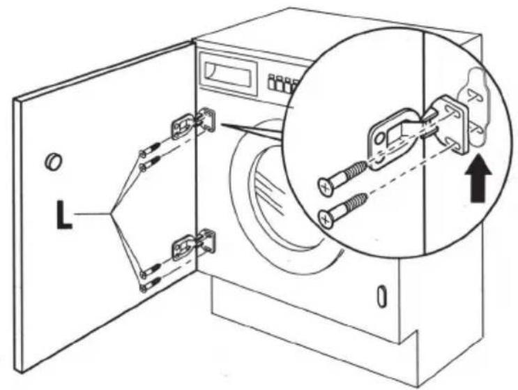 Montpellier MWDI7554 - INSTRUCTIONS FOR MOUNTING DOOR - 2