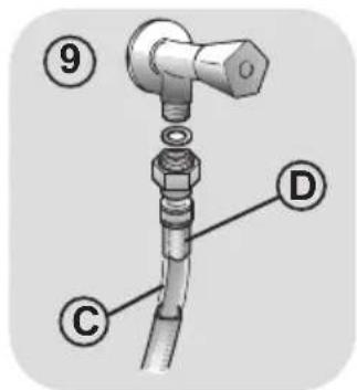 Montpellier MTL6120W - Hydraulic connections - 4