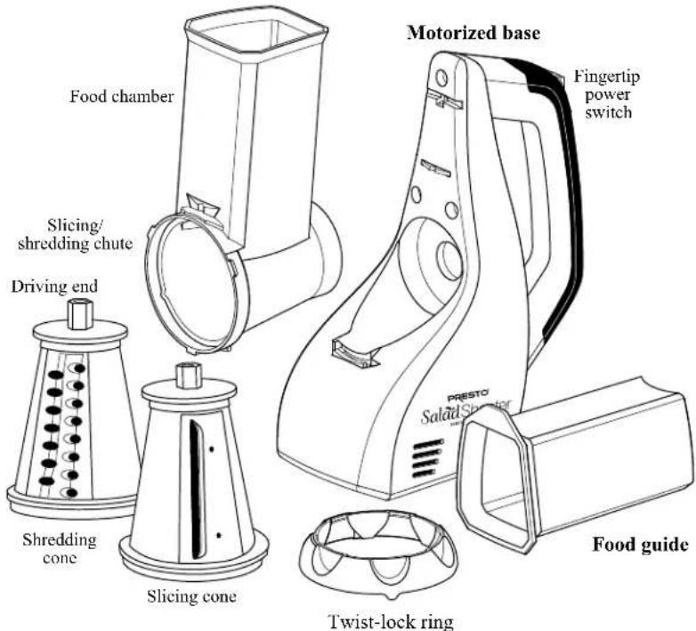 Presto SaladShooter 02910 - How to Use - 1
