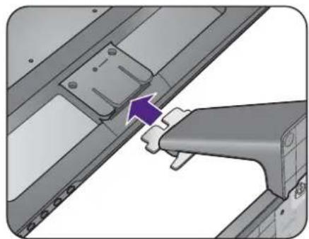 BENQ GW2470HL - Attach the monitor base. - 7