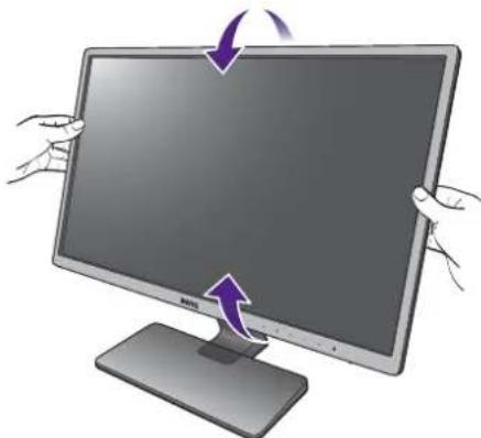 BENQ GW2470HL - Attach the monitor base. - 10