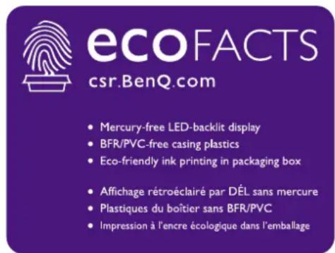 BENQ GW2470HL - BenQ ecoFACTS - 1