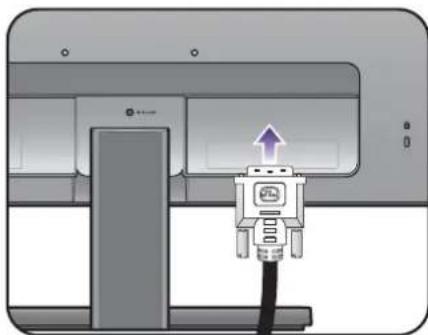 BENQ GW2470HL - Connect the headphone. - 2