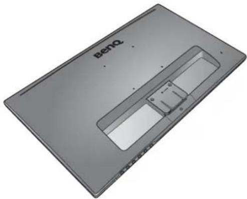 BENQ GW2470HL - Attach the monitor base. - 2