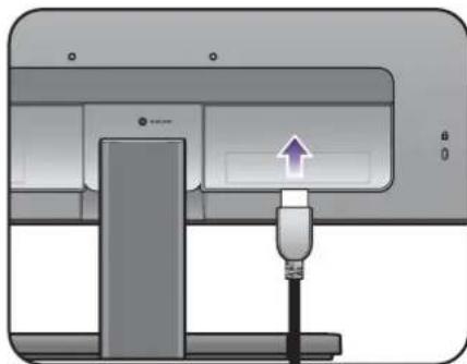 BENQ GW2470HL - Connect the headphone. - 3