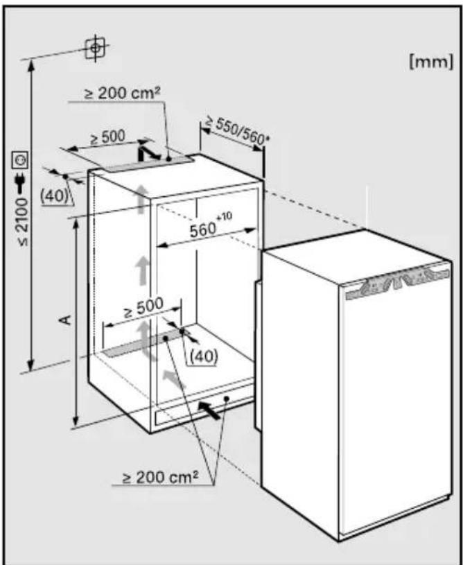 MIELE K 32222 i LI - Edelstahlfront - 1