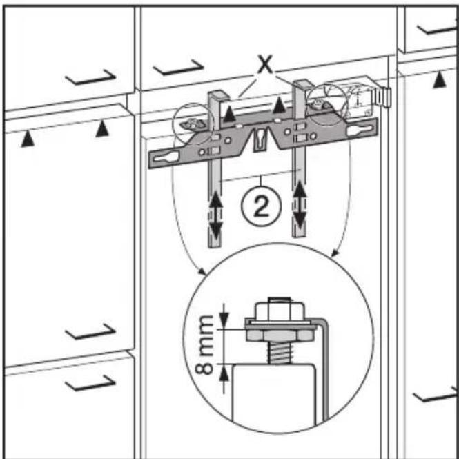 MIELE K 32222 i LI - Möbeltür montieren - 1