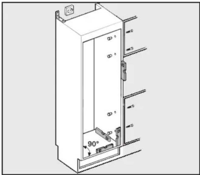 MIELE K 35272 iD LI - Tür montieren - 5