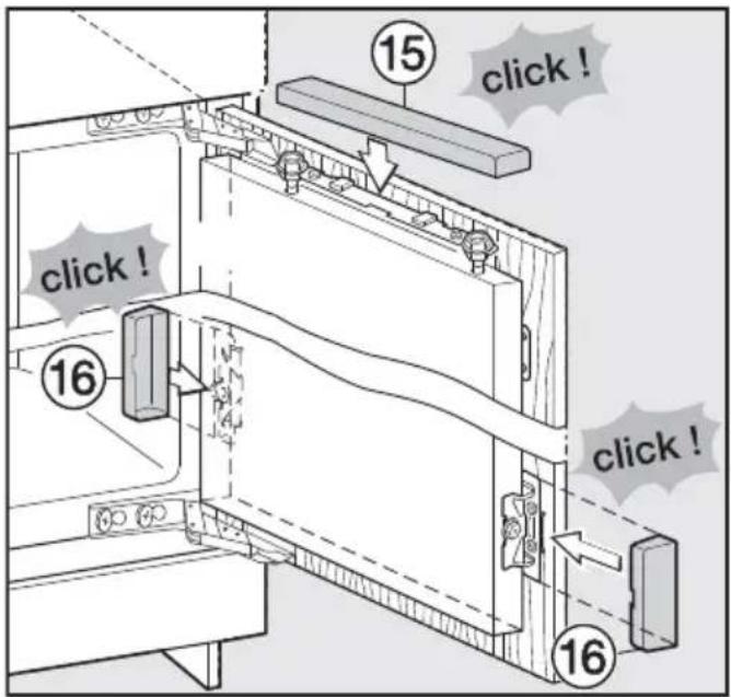 MIELE K 34272 iD LI - - Verstellung in der Tiefe (Z) - 1