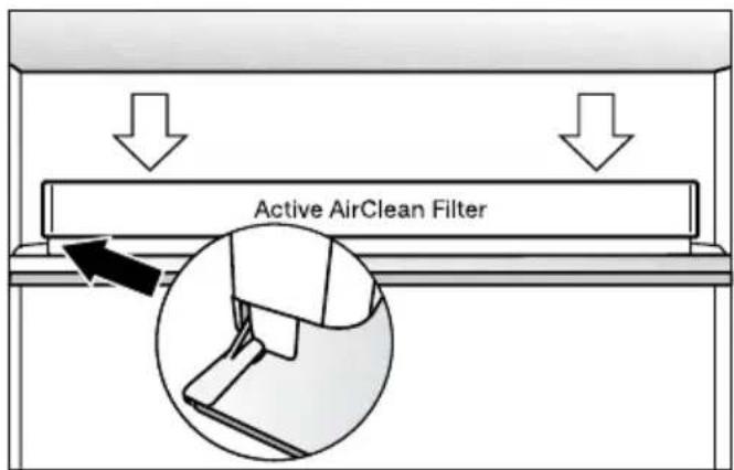 MIELE K 34272 iD LI - Geruchsfilter mit Halterung KKF-FF (Active AirClean) - 1