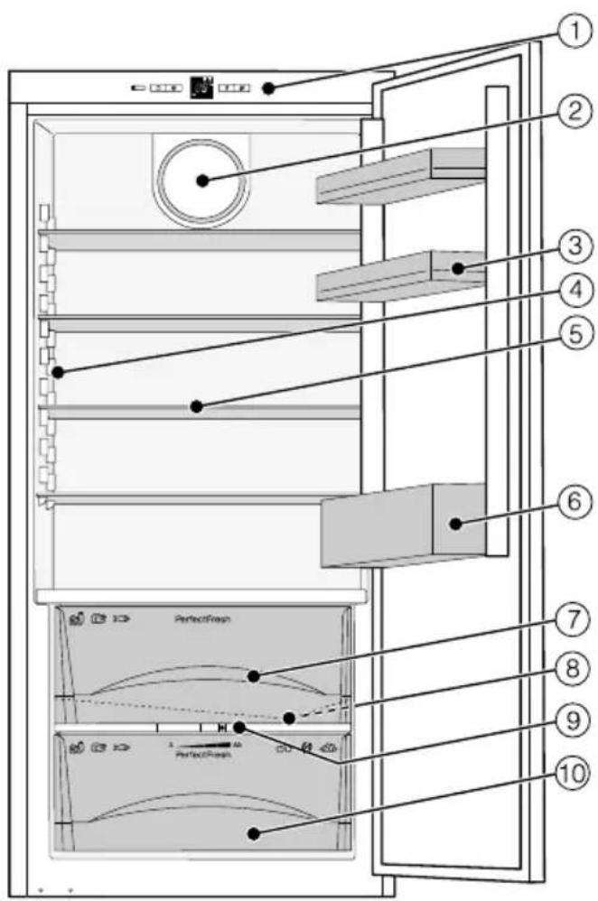 MIELE K 34272 iD LI - Bedienblende - 2