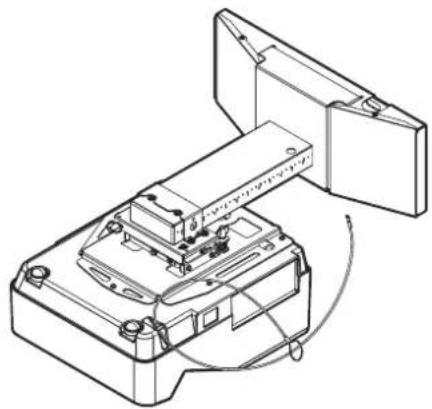 CANON LV-8235 - ■ 落下防止ワイヤをプロジェクターに取り付ける - 2