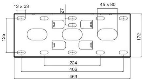 13 × 33 27 45 × 80 135 172 224 406 463