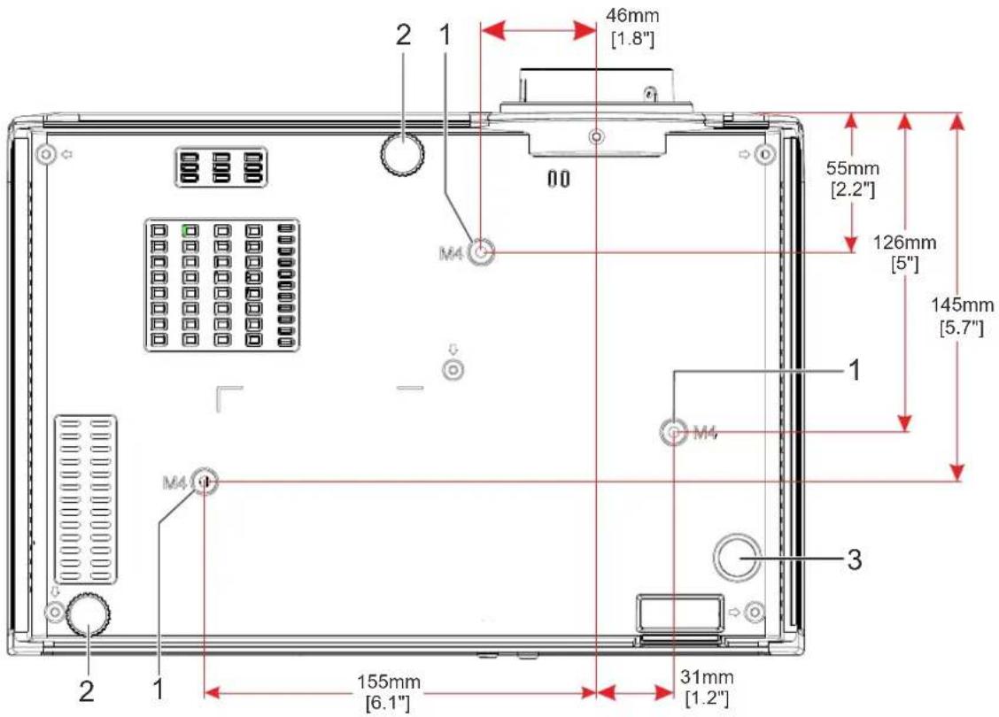 CANON LV-X420 - Ansicht von hinten - 2
