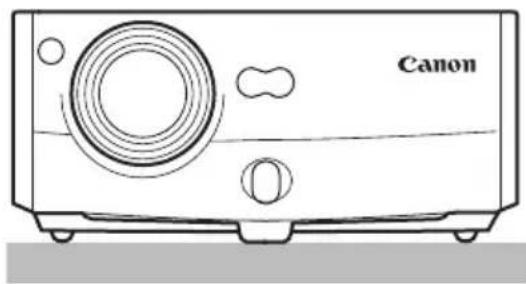 CANON REALiS SX60 - Placing on a Level Place - 2