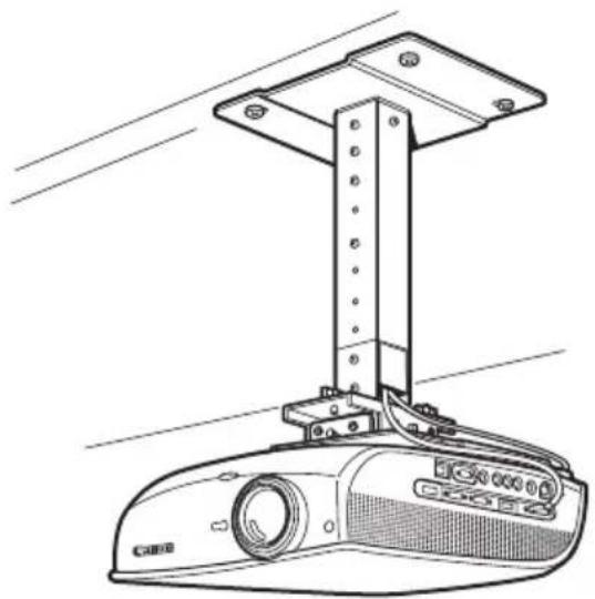 CANON XEED SX800 - Mounting the Projector on the Ceiling - 2