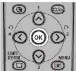 1 2 3 4 OK D:SWIFT KEYSTONE MENU