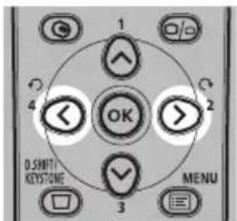 1 2 3 4 OK D.SMINTI KEYSTONE MENU