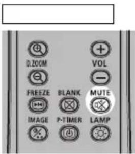 D.ZOOM VOL - FREEZE BLANK MUTE IMAGE P-TIMER LAMP